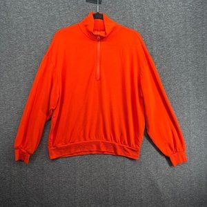 Lou & Grey Bright Orange Sweatshirt